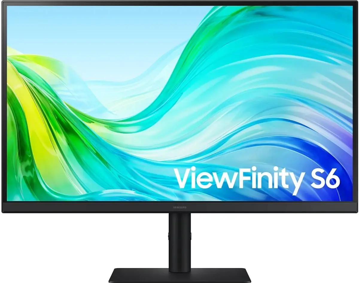 27" Монитор Samsung S27F610EAIXCI,  2560x1440,  IPS,  100Гц,  2хHDMI,  1хDP,  черный [ls27f610eaixci]